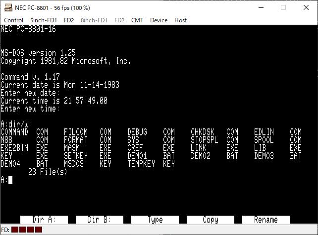 ePC-9801/E/U/VF/VM/VX/RA / ePC-98XA/XL/RL/DO / ePC-8801/mkII/MA 